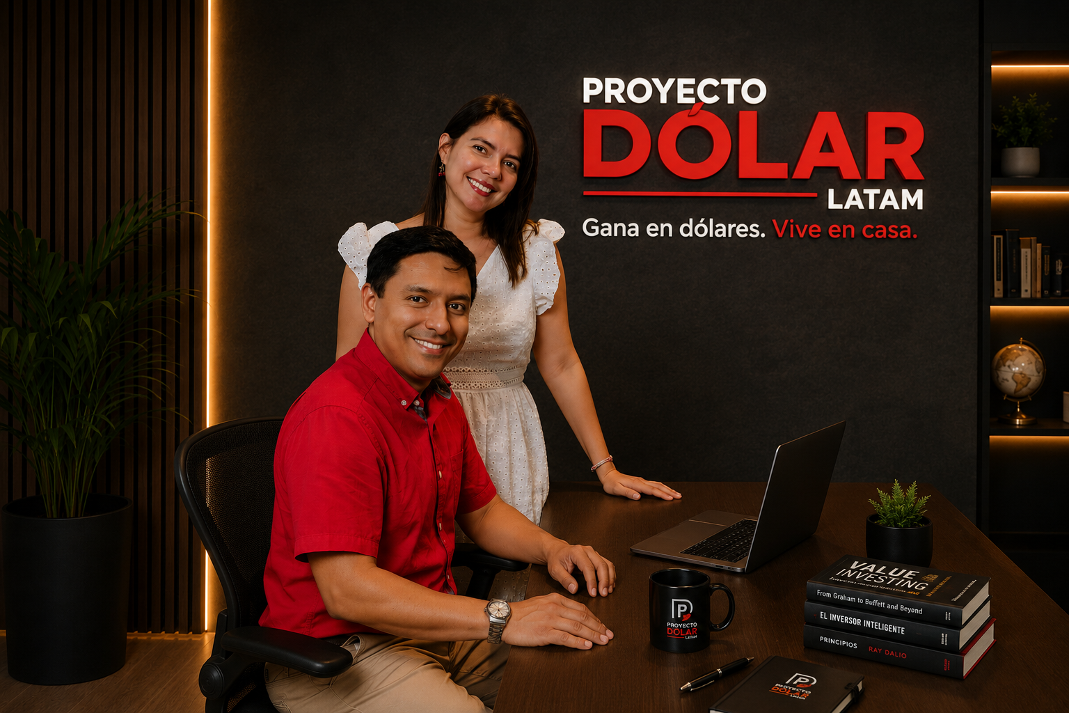 Juan David Del Río Gaitán y María Paula Susunaga Salazar, fundadores de Proyecto Dólar LATAM